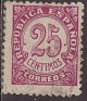 Spain 1938 Numeros 25 CTS Lila Rosaceo Edifil 749. 749 us. Subida por susofe